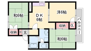 プレジール今寺の物件間取画像